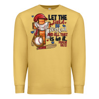 Antique Gold let the field be joyful and all that is in it Premium Sweatshirt - JahusDesignShop