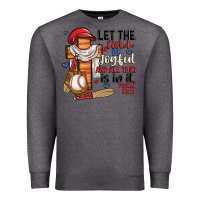 Charcoal Heather let the field be joyful and all that is in it Premium Sweatshirt - JahusDesignShop