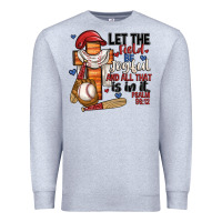 Heather Grey let the field be joyful and all that is in it Premium Sweatshirt - JahusDesignShop