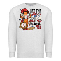 Oatmeal Heather let the field be joyful and all that is in it Premium Sweatshirt - JahusDesignShop