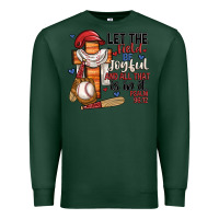 Sports Green let the field be joyful and all that is in it Premium Sweatshirt - JahusDesignShop