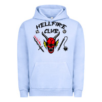 Pigment Grape Ice hellfire club strangerthings Urban Hoodie - baoMotion