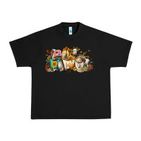 Black Cows And Coffee Urban Heavy Tee - FaDigitalArtStudio