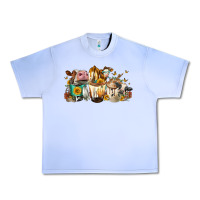 Grape Ice Cows And Coffee Urban Heavy Tee - FaDigitalArtStudio