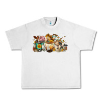Lunar Rock Cows And Coffee Urban Heavy Tee - FaDigitalArtStudio