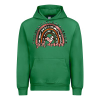 Emerald girl mama western leopard rainbow Urban Hoodie - JahusDesignShop