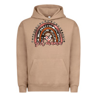 Pigment Burro girl mama western leopard rainbow Urban Hoodie - JahusDesignShop