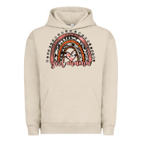 Pigment French Oak girl mama western leopard rainbow Urban Hoodie - JahusDesignShop
