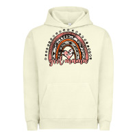 Pigment Pistachio girl mama western leopard rainbow Urban Hoodie - JahusDesignShop