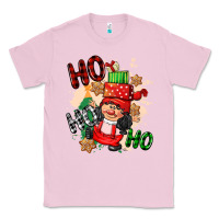 Bubblegum Pink ho ho ho girl gnome Classic Tee - CowGirlArtShop
