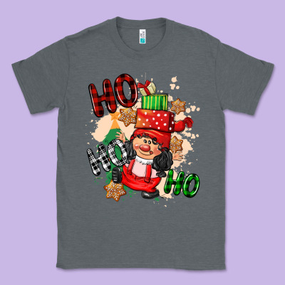 Ho Ho Ho Girl Gnome Classic Tee Designed By Cowgirlartshop