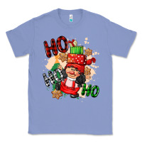 Colony Blue ho ho ho girl gnome Classic Tee - CowGirlArtShop