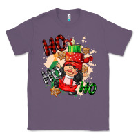 Lavender ho ho ho girl gnome Classic Tee - CowGirlArtShop