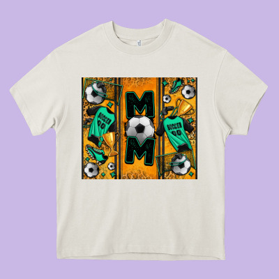 Soccer Mom Tumbler Heavy Core Tee Designed By Jasminsmagicworld