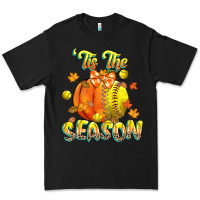 Black its the season softball Premium Tee - CowGirlArtShop