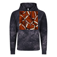 Cloud Black american football seamless pattern Vintage Hoodie - BundleAndBundleShop