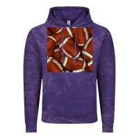 Cloud Purple american football seamless pattern Vintage Hoodie - BundleAndBundleShop