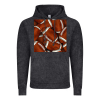 Vintage Black american football seamless pattern Vintage Hoodie - BundleAndBundleShop