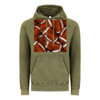 Vintage Olive american football seamless pattern Vintage Hoodie - BundleAndBundleShop