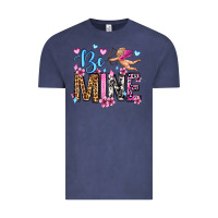 Vintage Denim be mine valentine's day Vintage Tee - OliviaCreatesArt
