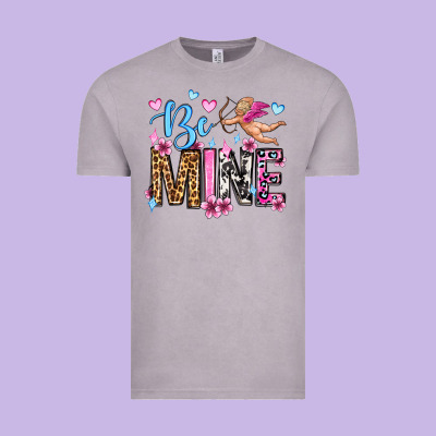 Be Mine Valentine's Day Vintage Tee Designed By Oliviacreatesart