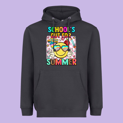 School's Out For Summer Heavyweight Hoodie Designed By Jahusdesignshop