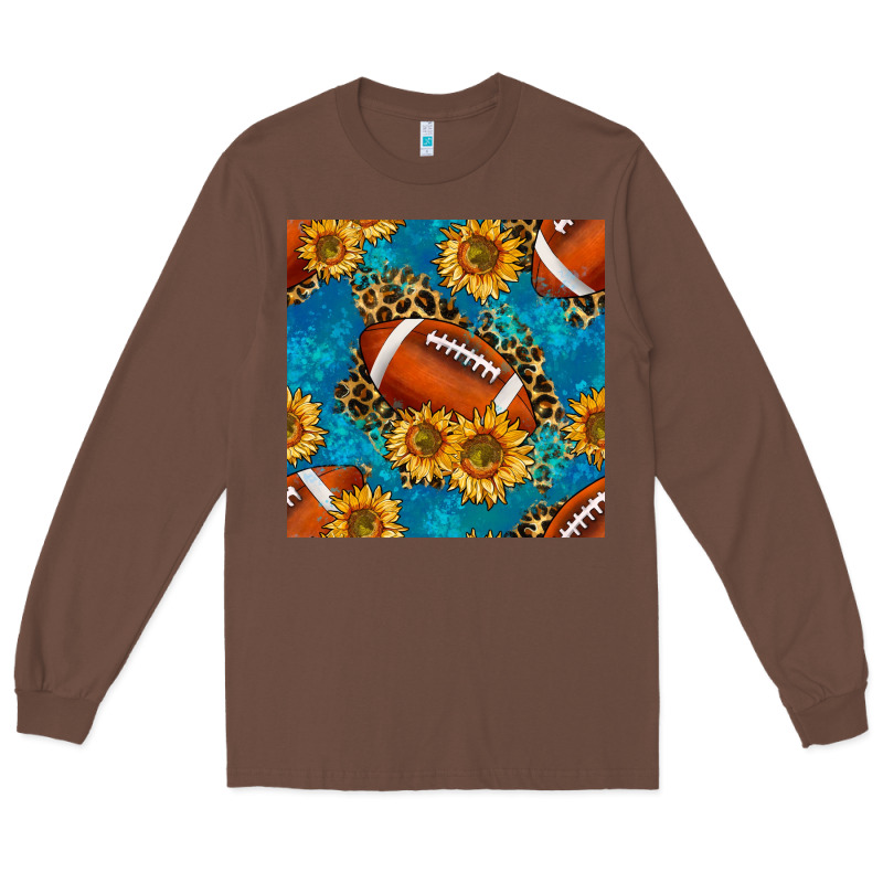 American Football With Leopard Long Sleeve Tee by BundleAndBundleShop | Teevron