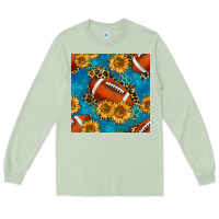 Matcha american football with leopard Long Sleeve Tee - BundleAndBundleShop