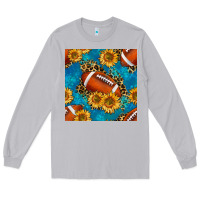 Moon Dust american football with leopard Long Sleeve Tee - BundleAndBundleShop