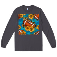 Smoke american football with leopard Long Sleeve Tee - BundleAndBundleShop