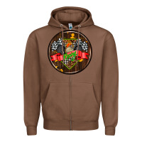 Chestnut race coasters Zipper Hoodie - AdoDesignShop
