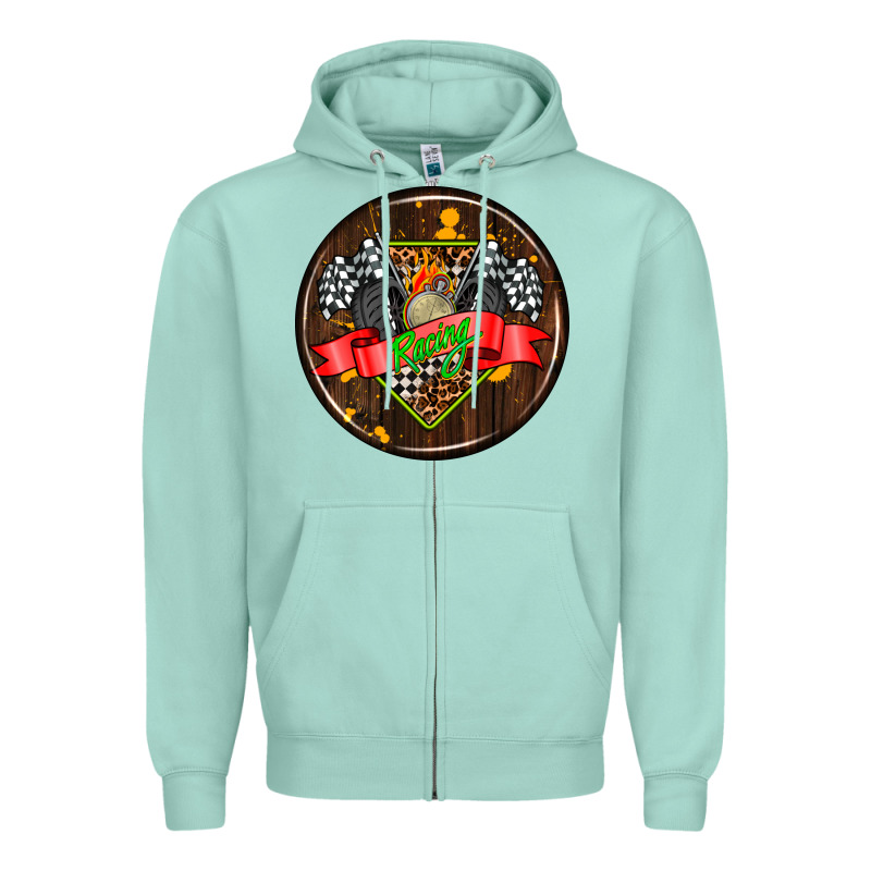Race Coasters Zipper Hoodie by AdoDesignShop | Teevron