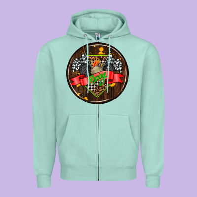 Race Coasters Zipper Hoodie Designed By Adodesignshop
