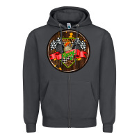 Smoke race coasters Zipper Hoodie - AdoDesignShop
