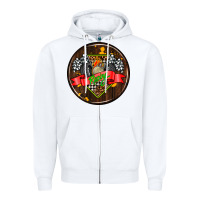 White race coasters Zipper Hoodie - AdoDesignShop