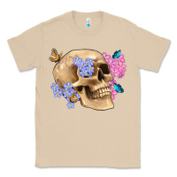 Mushroom skull flora butterfly Classic Tee - Artiststas
