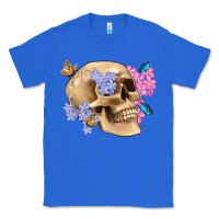 True Royal skull flora butterfly Classic Tee - Artiststas