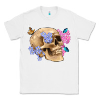 White skull flora butterfly Classic Tee - Artiststas