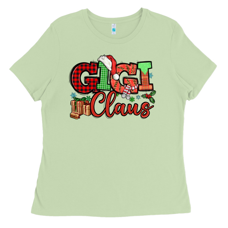 Gigi Claus Christmas Mother's Day Ladies Tee by HowdyJamesFarm | Teevron