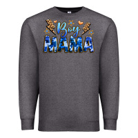 Charcoal Heather boy mama Premium Sweatshirt - JahusDesignShop