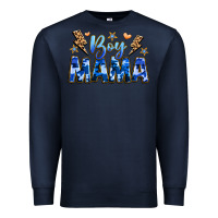 Navy boy mama Premium Sweatshirt - JahusDesignShop