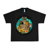 Black I Hate Everyone But Coffee Helps Urban Heavy Tee - FaDigitalArtStudio