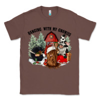 Chestnut hanging with my gnomies Classic Tee - CowGirlArtShop