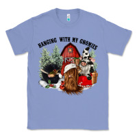 Colony Blue hanging with my gnomies Classic Tee - CowGirlArtShop