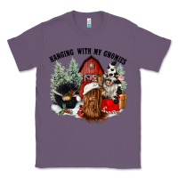 Lavender hanging with my gnomies Classic Tee - CowGirlArtShop