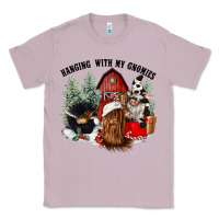 Lilac hanging with my gnomies Classic Tee - CowGirlArtShop