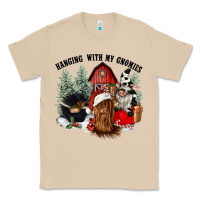 Mushroom hanging with my gnomies Classic Tee - CowGirlArtShop