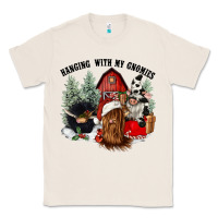 Natural hanging with my gnomies Classic Tee - CowGirlArtShop