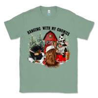 Sage hanging with my gnomies Classic Tee - CowGirlArtShop