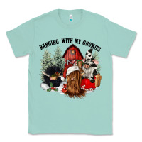 Seafoam hanging with my gnomies Classic Tee - CowGirlArtShop
